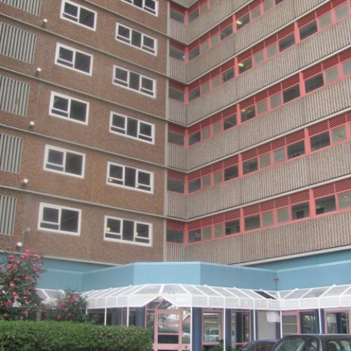 Public housing tower