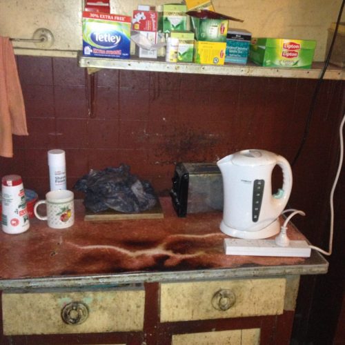 kitchen bench